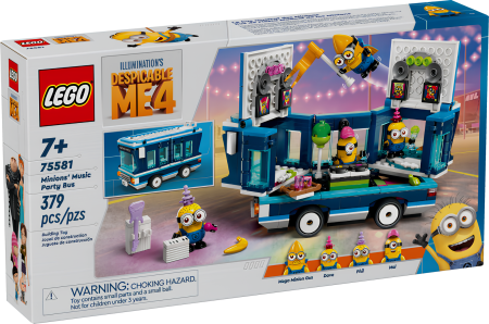 Конструктор LEGO Minions 75581 Музыкальный автобус Миньонов